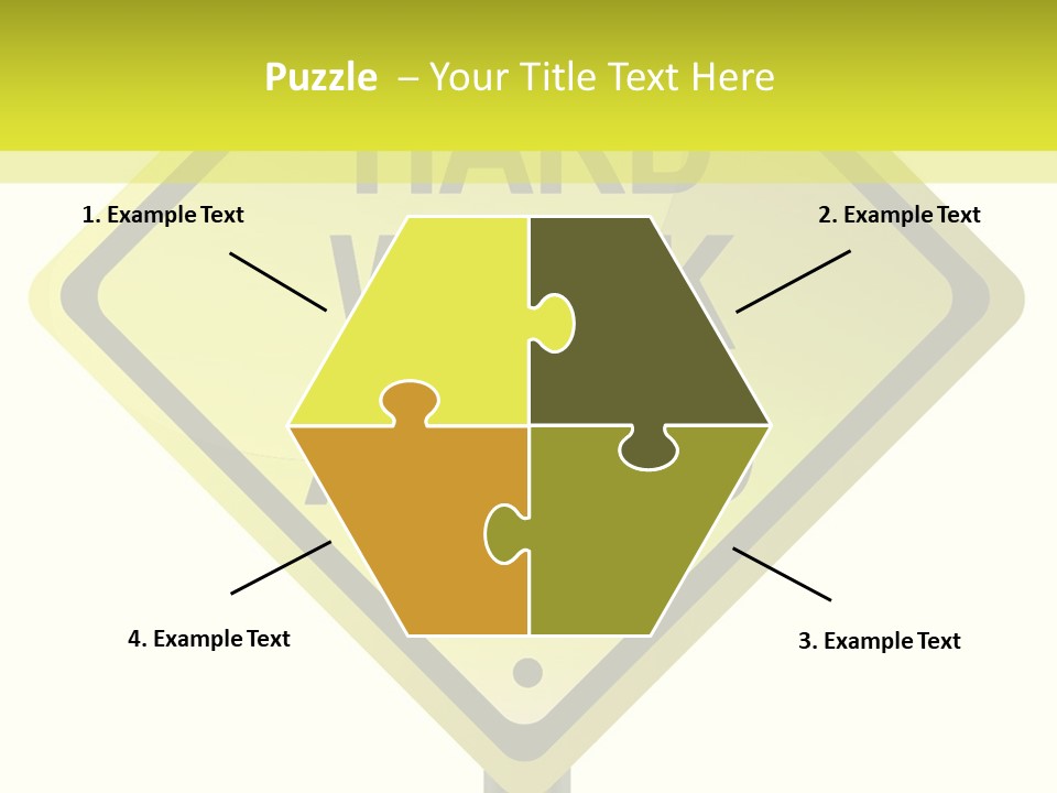 Hand Human Two PowerPoint Template