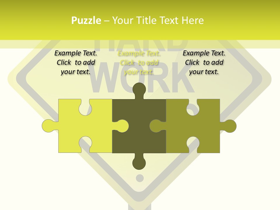 Hand Human Two PowerPoint Template