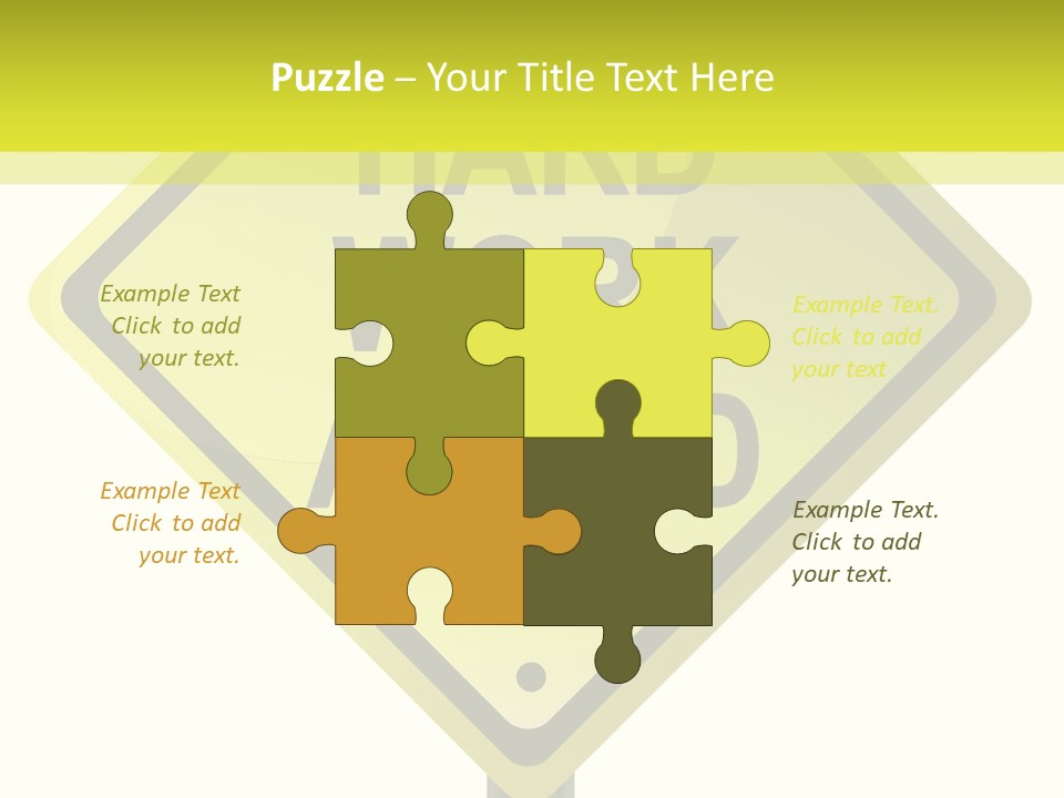 Hand Human Two PowerPoint Template