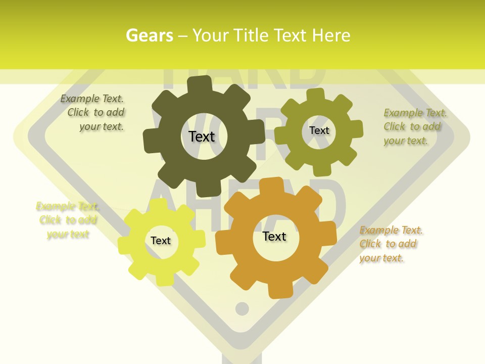 Hand Human Two PowerPoint Template