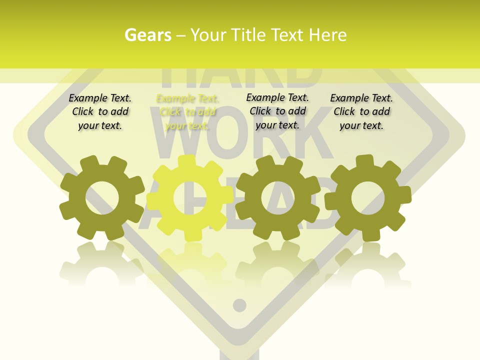 Hand Human Two PowerPoint Template