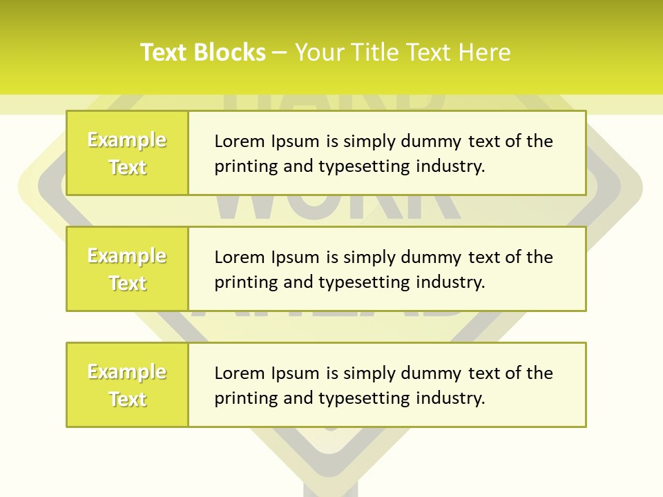 Hand Human Two PowerPoint Template