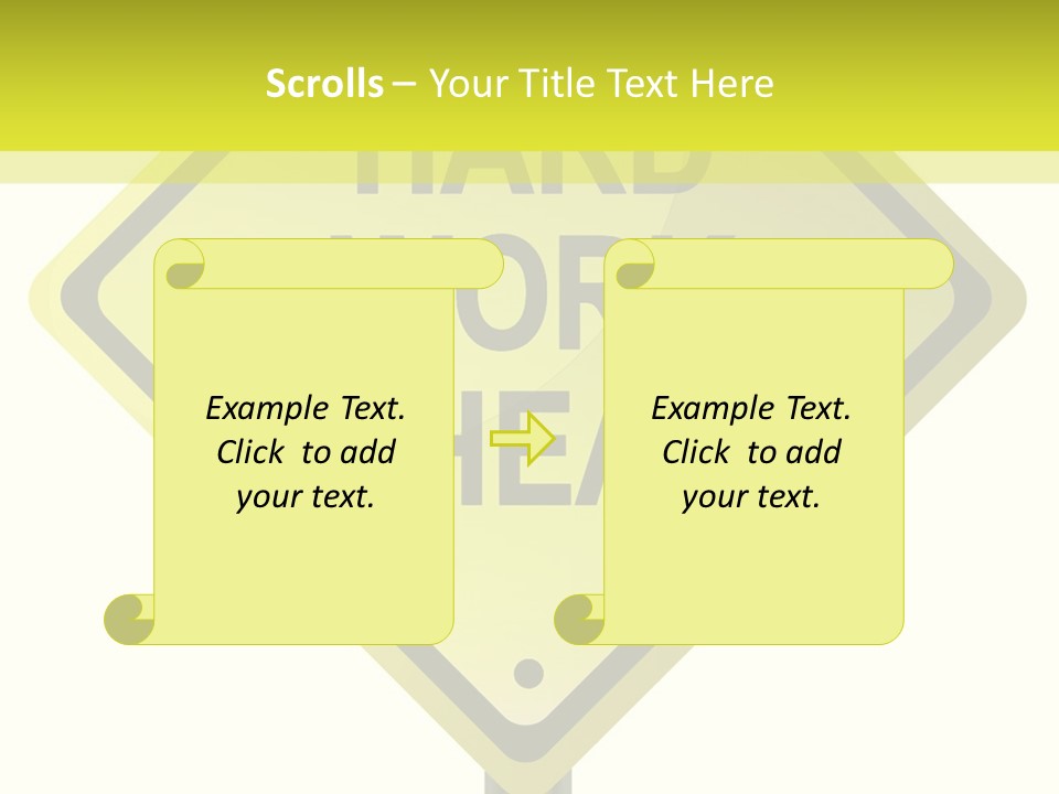 Hand Human Two PowerPoint Template