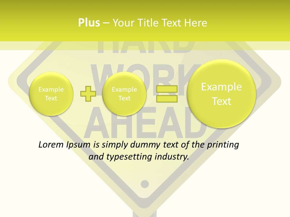 Hand Human Two PowerPoint Template