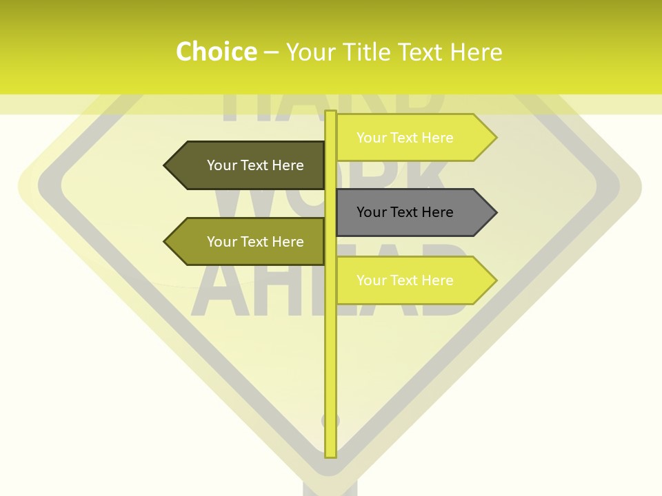 Hand Human Two PowerPoint Template