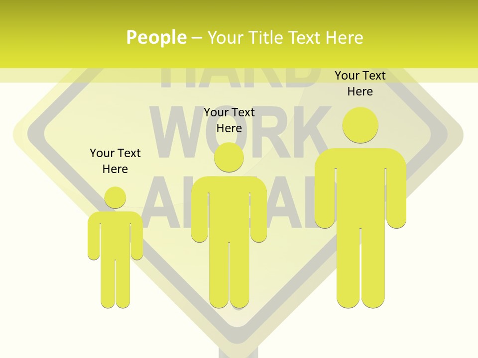 Hand Human Two PowerPoint Template