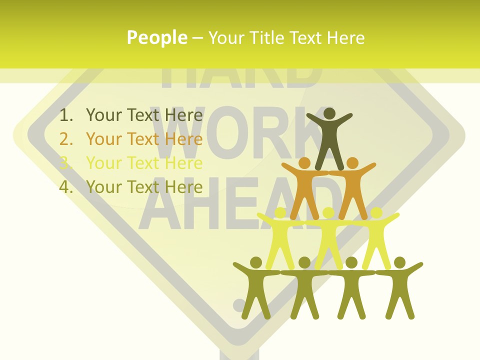 Hand Human Two PowerPoint Template