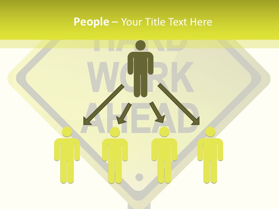 Hand Human Two PowerPoint Template