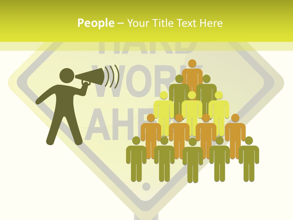 Hand Human Two PowerPoint Template