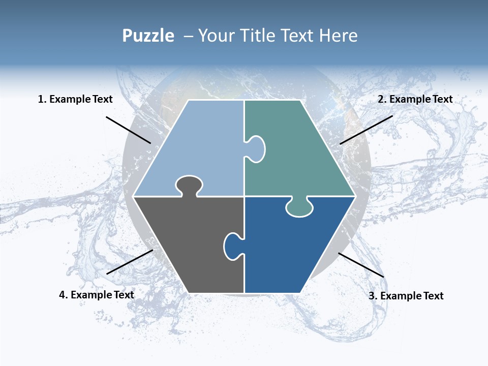 Adult Women Close Up PowerPoint Template