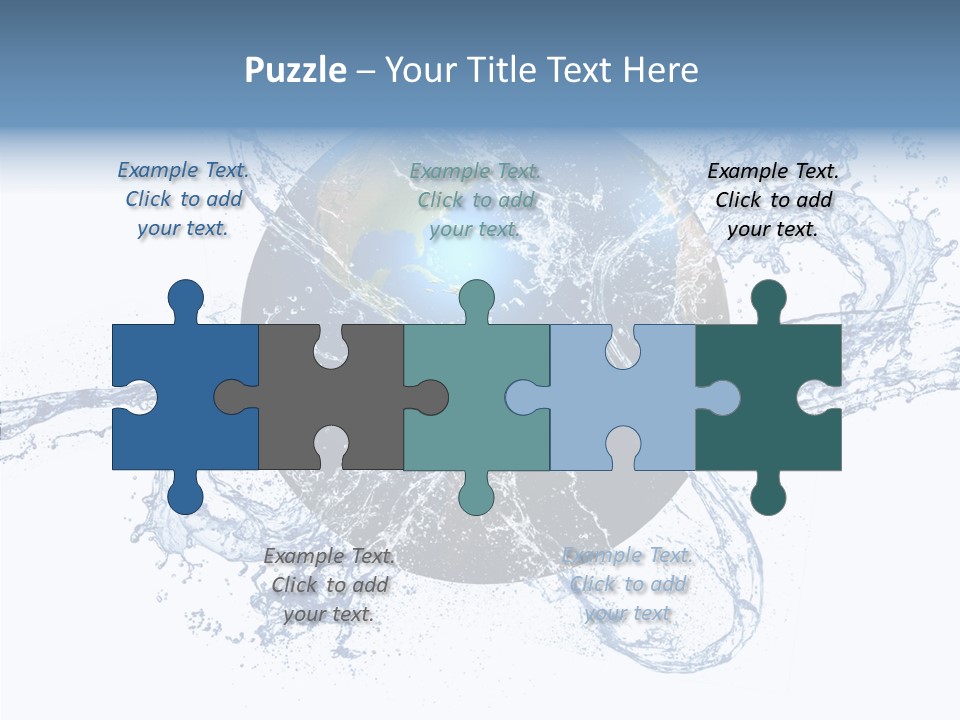 Adult Women Close Up PowerPoint Template