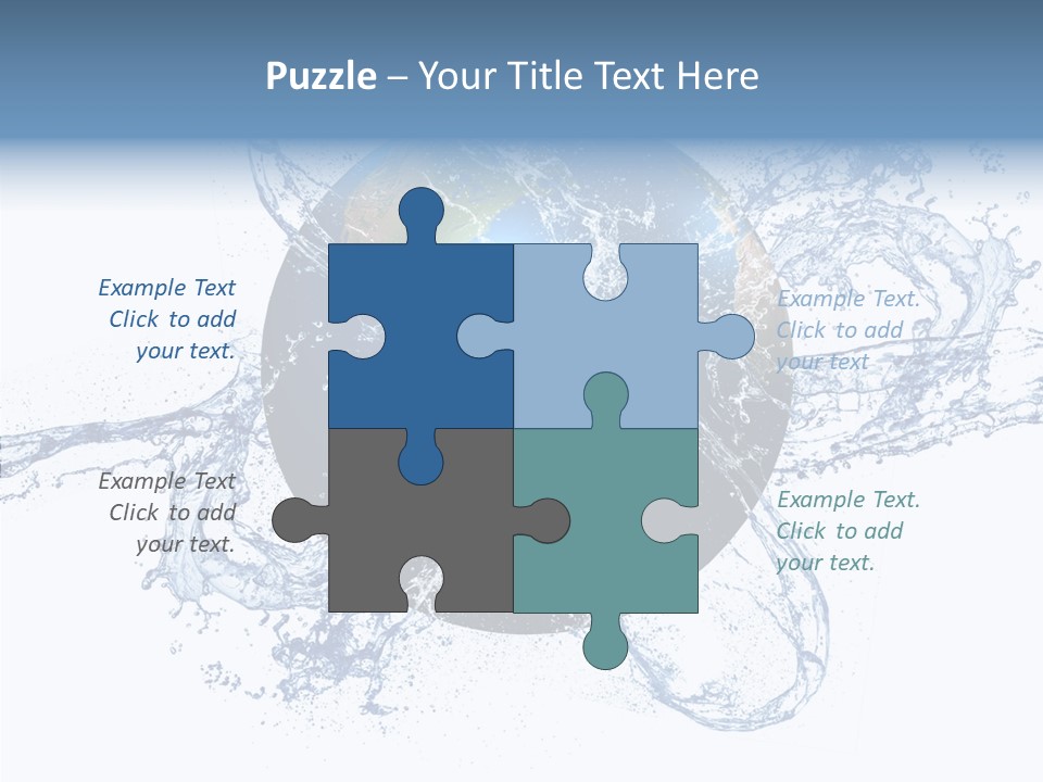 Adult Women Close Up PowerPoint Template