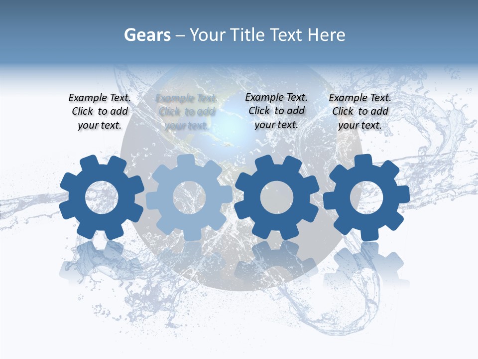 Adult Women Close Up PowerPoint Template