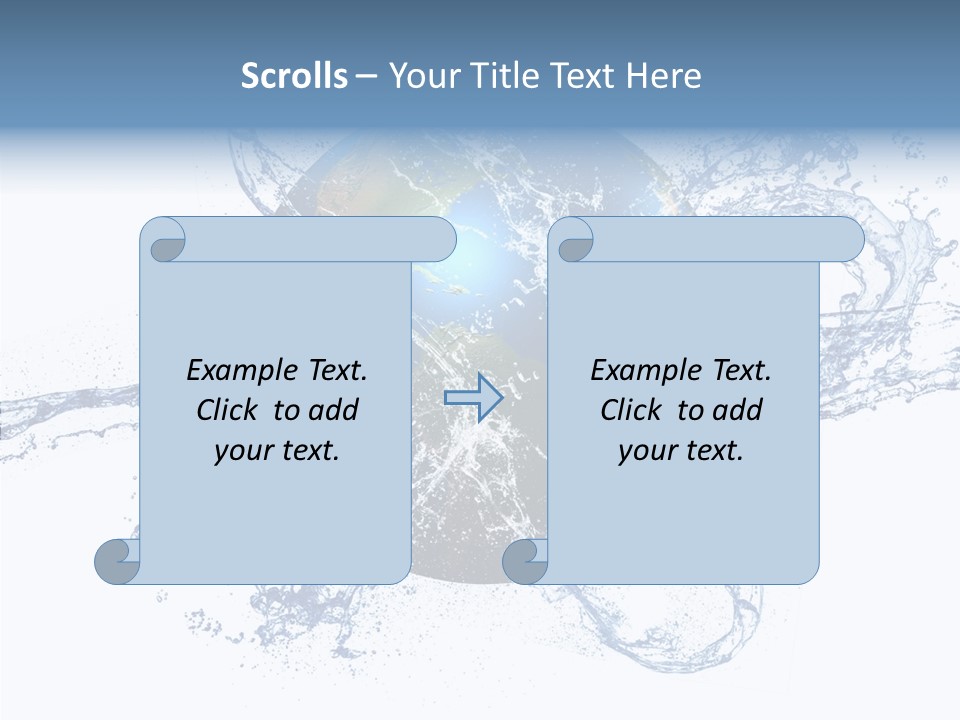 Adult Women Close Up PowerPoint Template