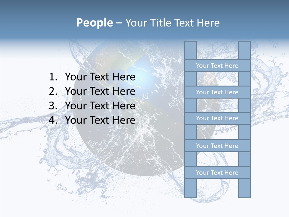 Adult Women Close Up PowerPoint Template