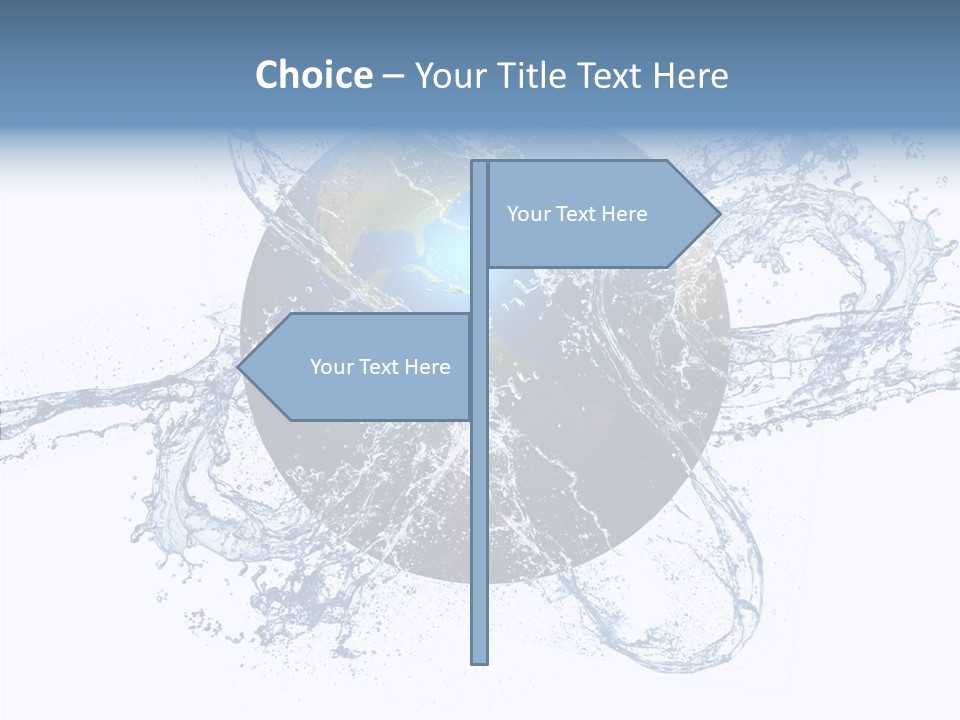 Adult Women Close Up PowerPoint Template