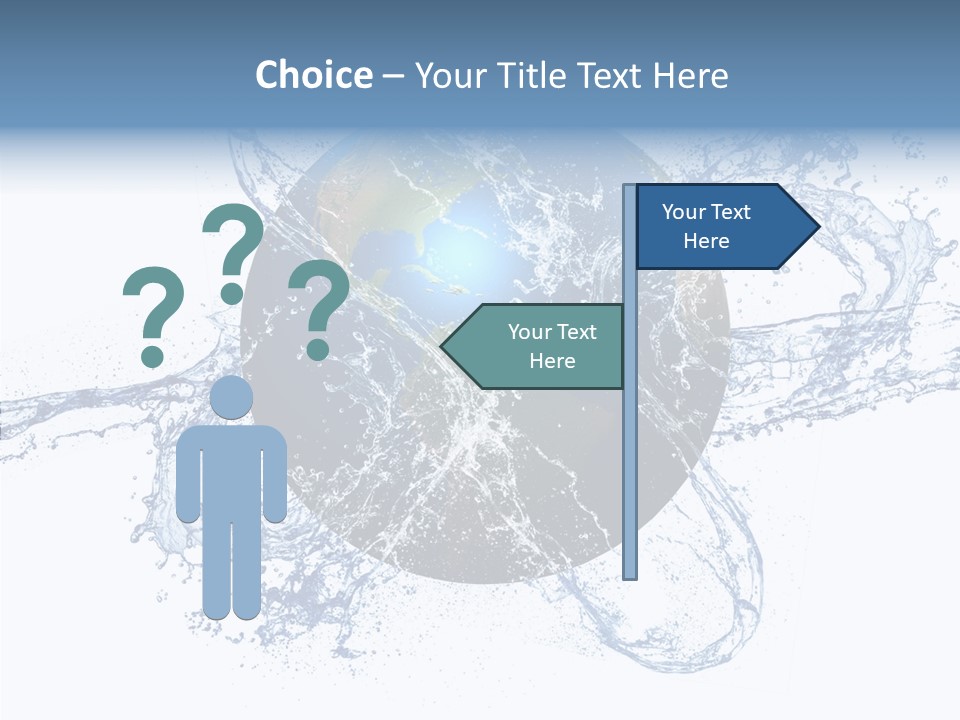 Adult Women Close Up PowerPoint Template