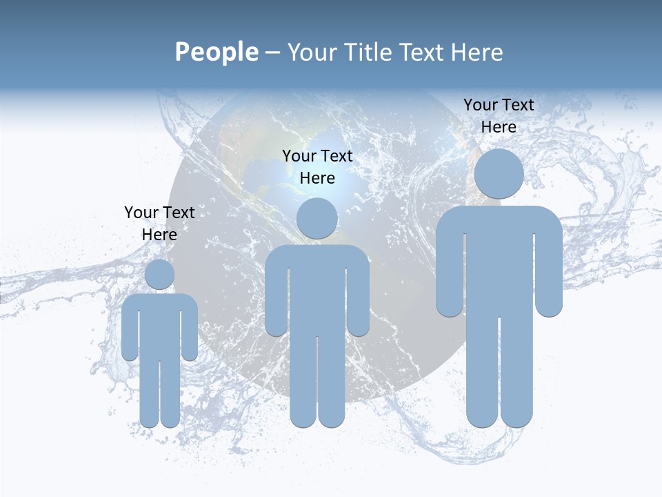 Adult Women Close Up PowerPoint Template