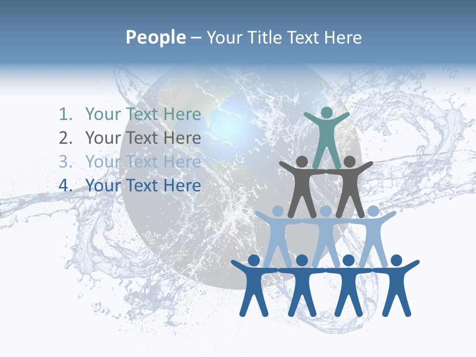 Adult Women Close Up PowerPoint Template