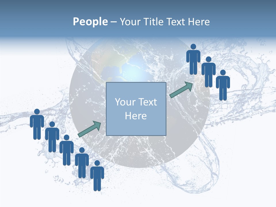 Adult Women Close Up PowerPoint Template