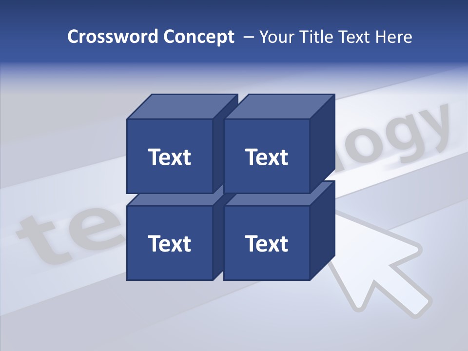 Helping Hand Finger Senior PowerPoint Template