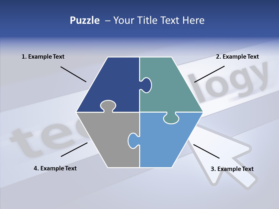 Helping Hand Finger Senior PowerPoint Template