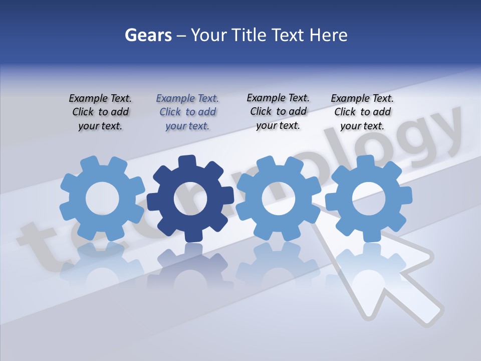 Helping Hand Finger Senior PowerPoint Template