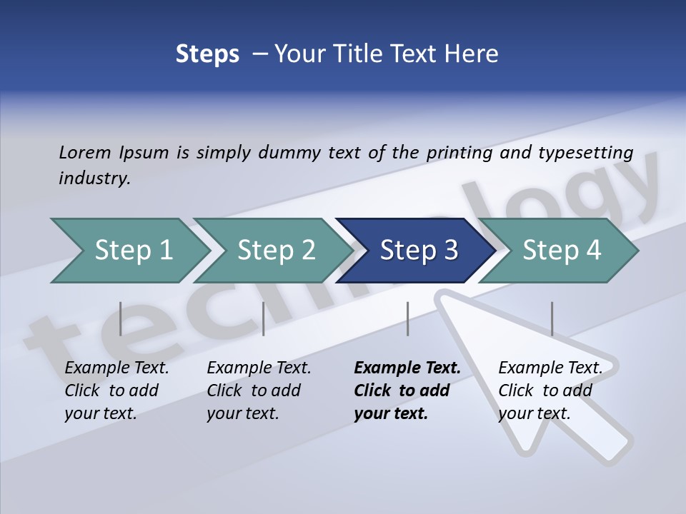 Helping Hand Finger Senior PowerPoint Template