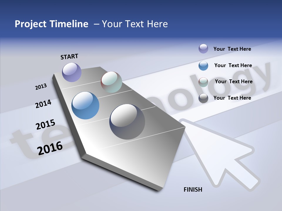 Helping Hand Finger Senior PowerPoint Template