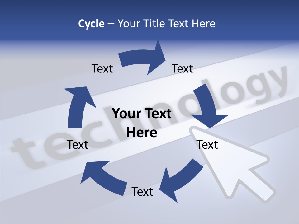 Helping Hand Finger Senior PowerPoint Template