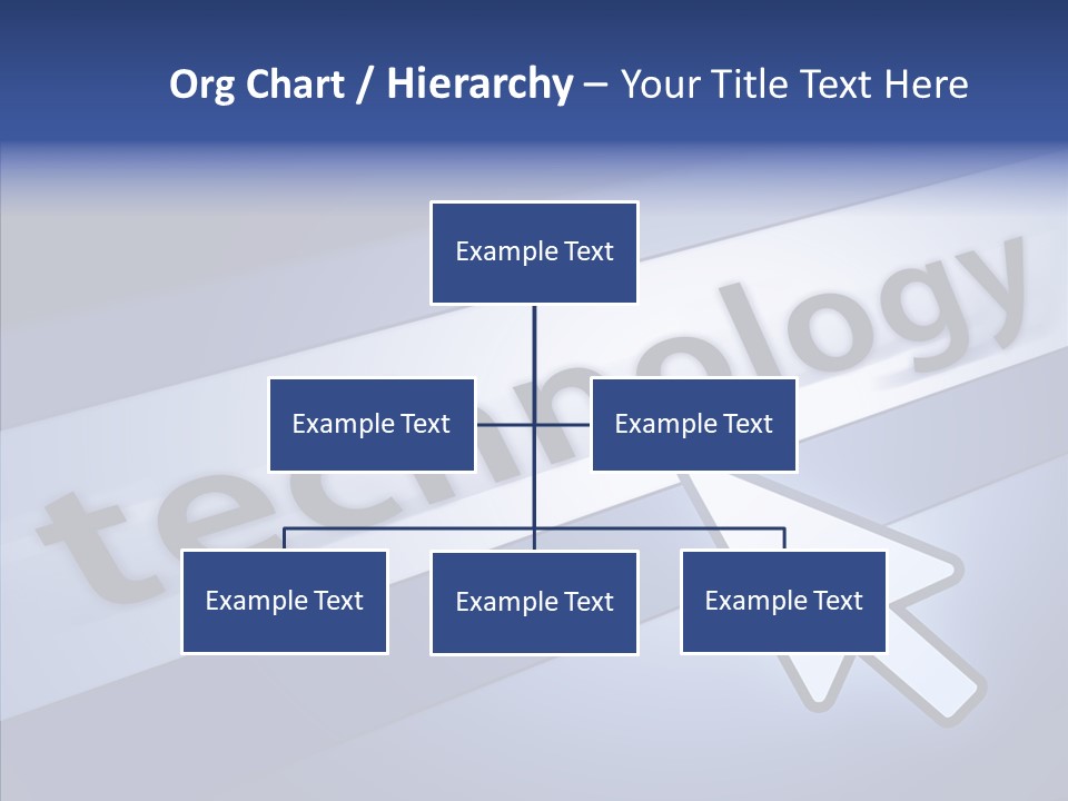 Helping Hand Finger Senior PowerPoint Template