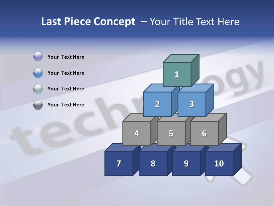 Helping Hand Finger Senior PowerPoint Template