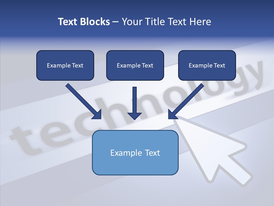 Helping Hand Finger Senior PowerPoint Template