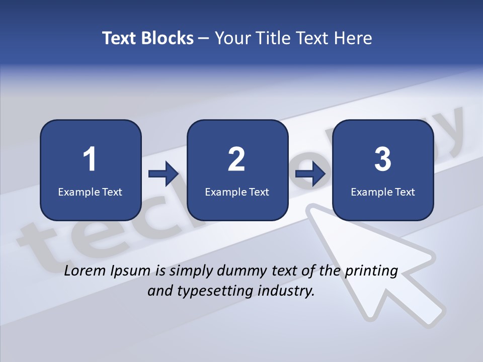 Helping Hand Finger Senior PowerPoint Template