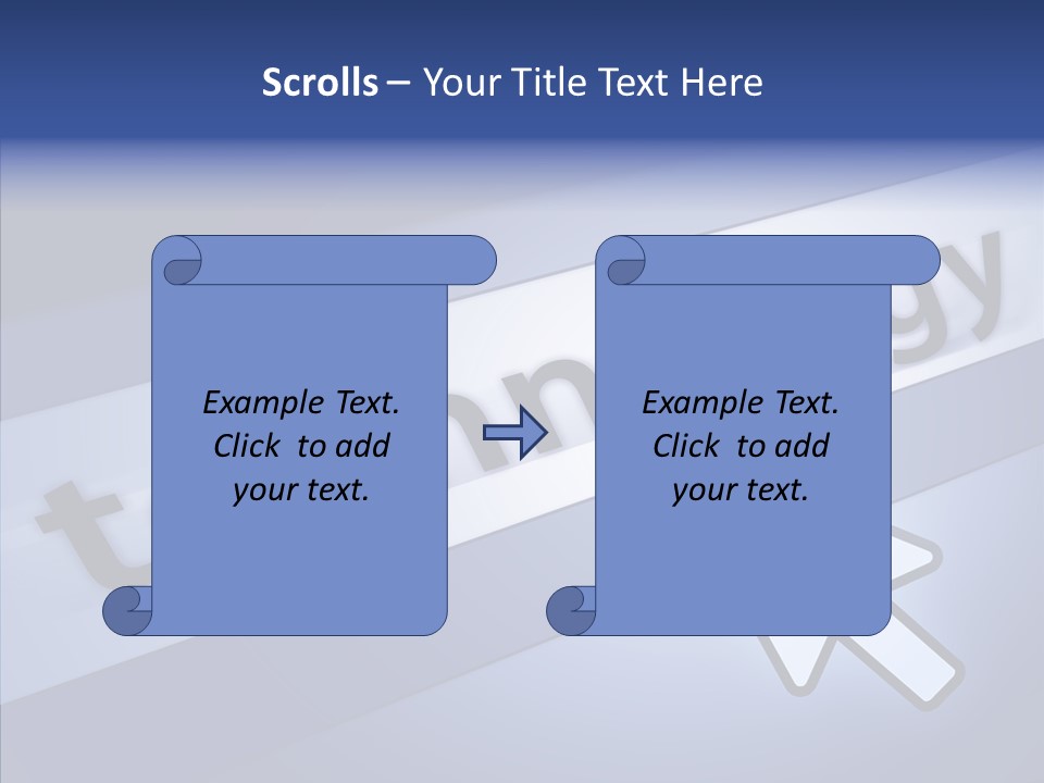 Helping Hand Finger Senior PowerPoint Template