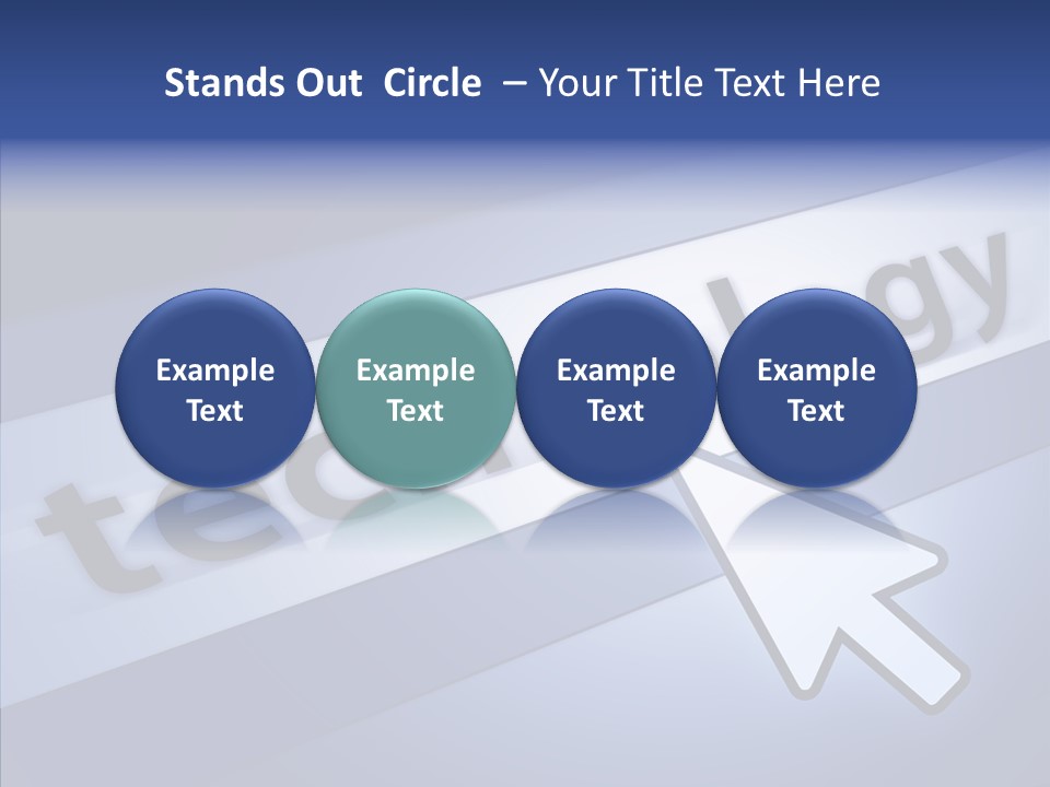 Helping Hand Finger Senior PowerPoint Template