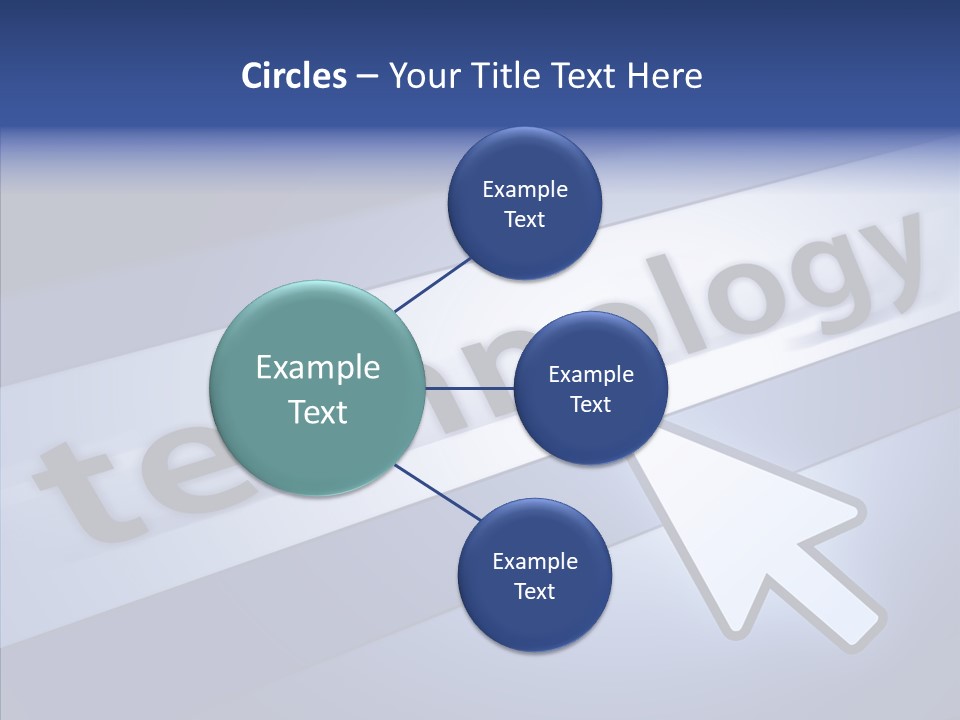 Helping Hand Finger Senior PowerPoint Template