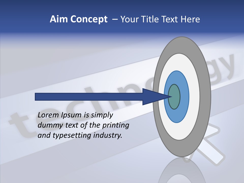 Helping Hand Finger Senior PowerPoint Template