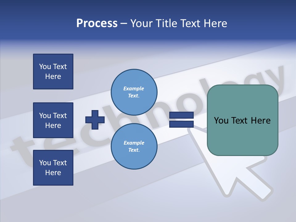 Helping Hand Finger Senior PowerPoint Template