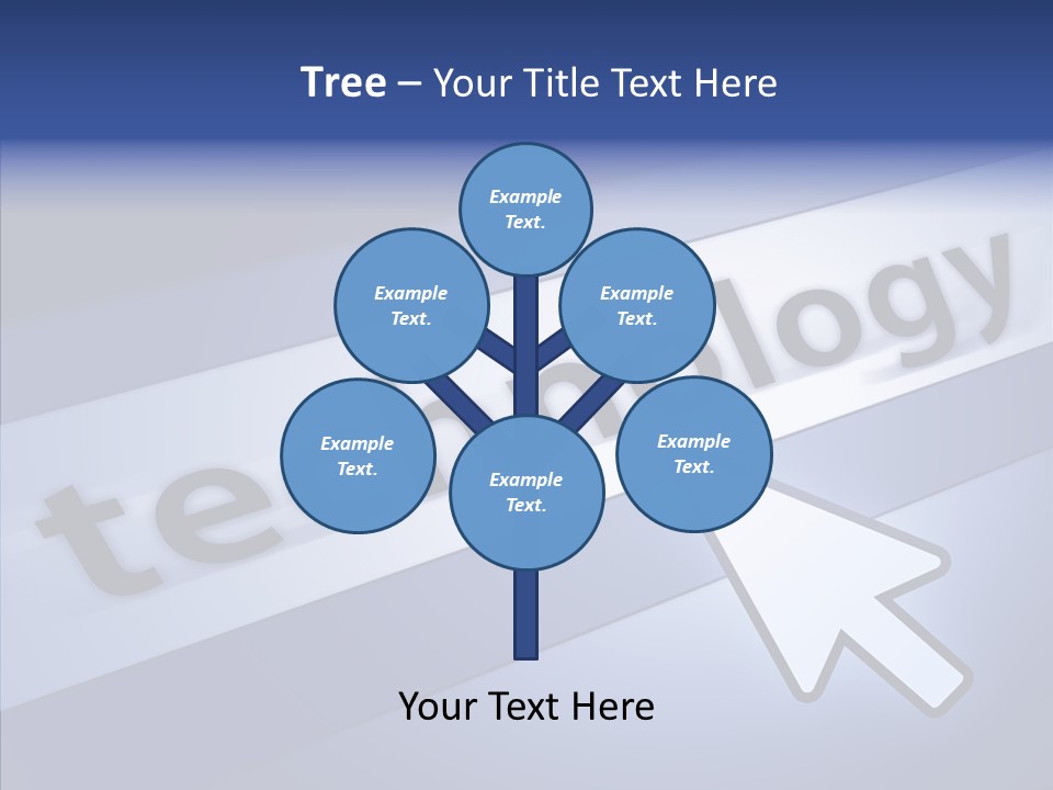 Helping Hand Finger Senior PowerPoint Template