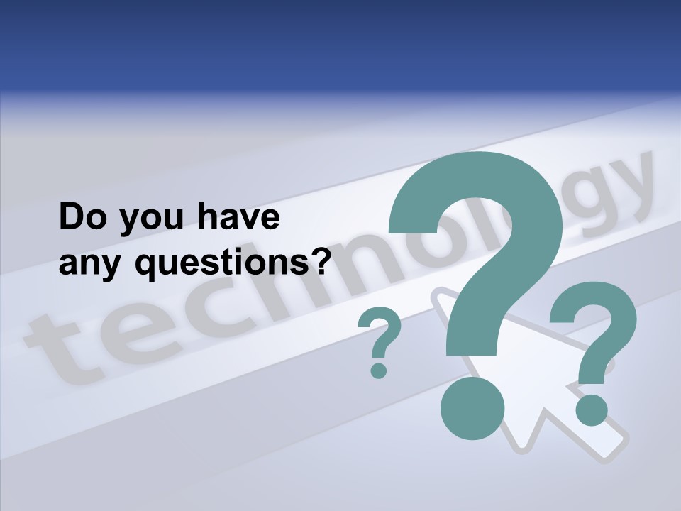 Helping Hand Finger Senior PowerPoint Template