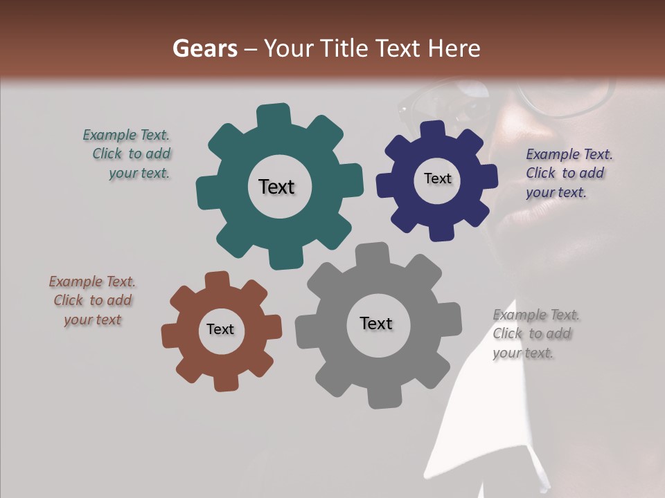 Hand Caregiver Close Up PowerPoint Template