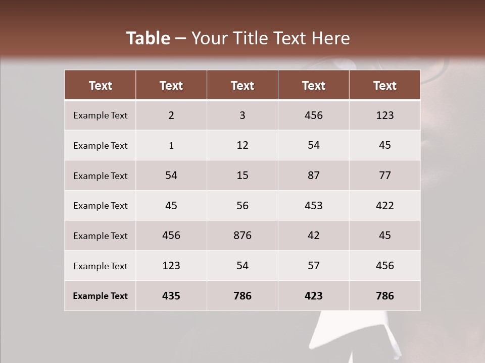 Hand Caregiver Close Up PowerPoint Template