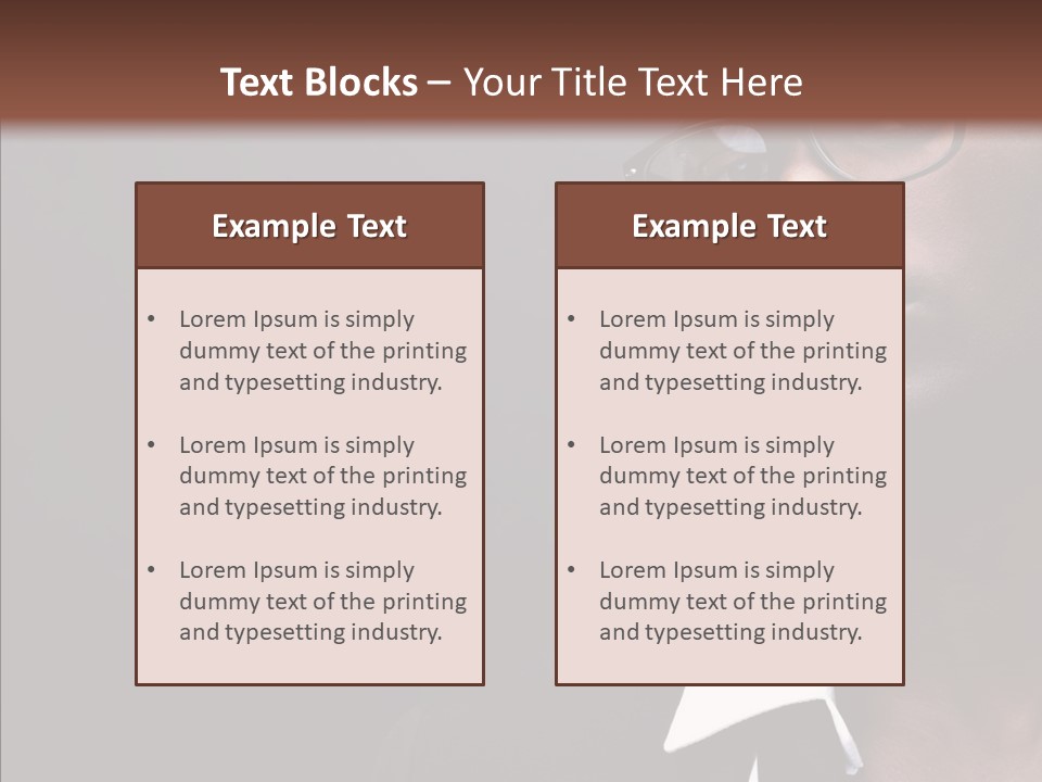 Hand Caregiver Close Up PowerPoint Template