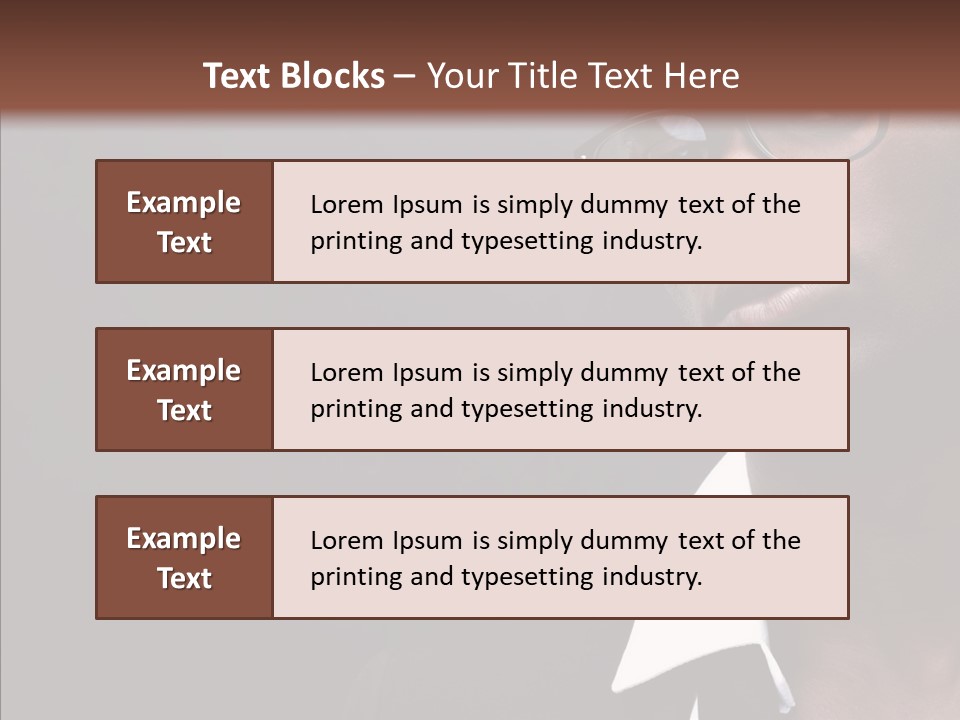 Hand Caregiver Close Up PowerPoint Template