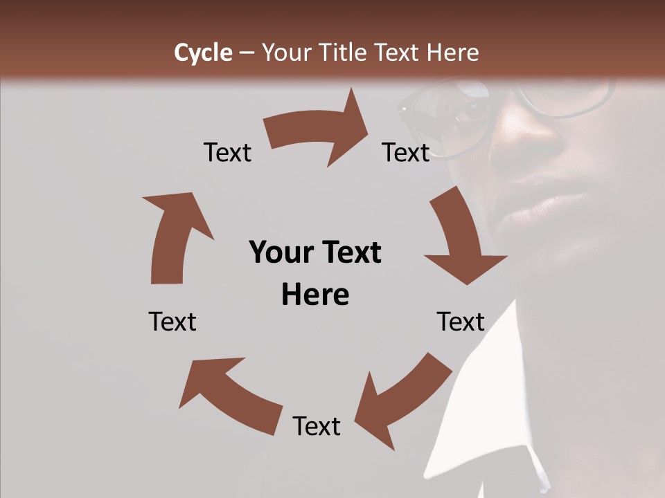 Hand Caregiver Close Up PowerPoint Template