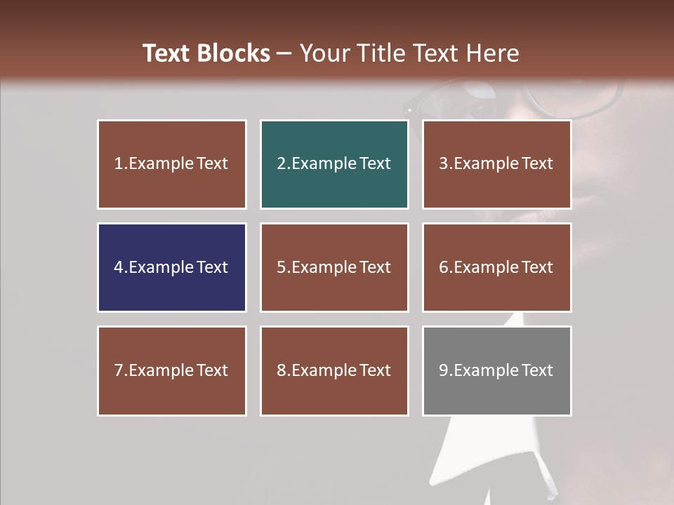 Hand Caregiver Close Up PowerPoint Template