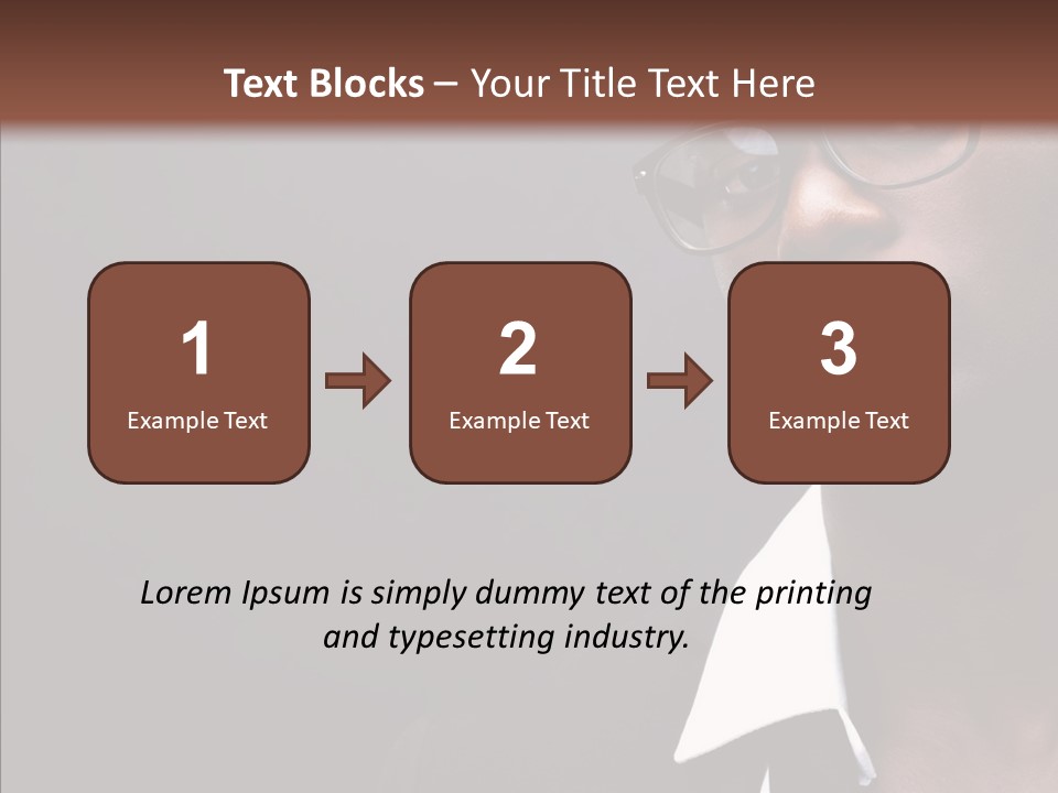 Hand Caregiver Close Up PowerPoint Template