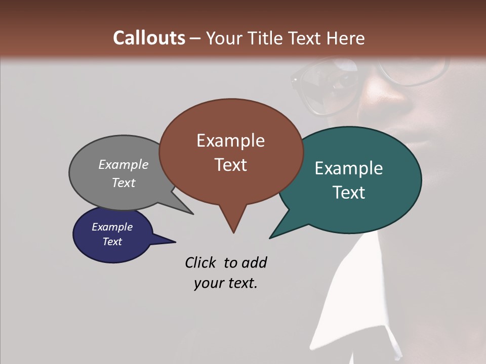 Hand Caregiver Close Up PowerPoint Template