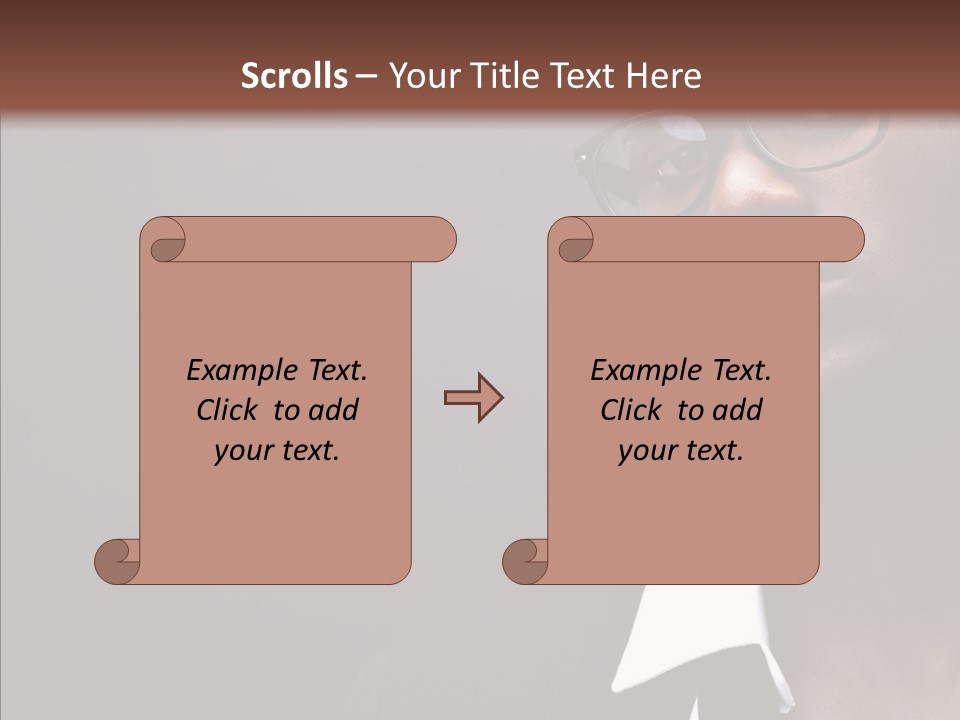Hand Caregiver Close Up PowerPoint Template